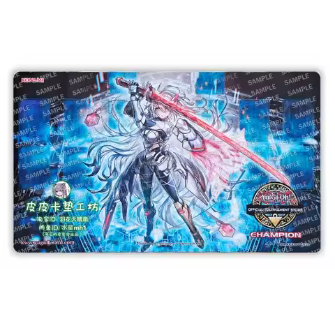 Yu-Gi-Oh! 1301 Original Painting Sky Striker Ace - Zero 600x350mm Single Player Battle Playmat Duel 