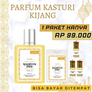 (PAKET ISI 5) Parfum Rasheed Oud Original Kasturi Kijang Minyak Wangi Ibadah Non Alkohol Parfume