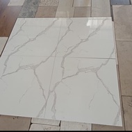 Granit 60X60 Lantai Dinding Motif Marmer Granit Putih Daiva