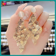 Bông tai vảy cá to bản lấp lánh đi làm - khuyên tai dài christmas earring UX356 bông tai hàn quốc tr