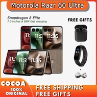 New Motorola Razr 60 Ultra Snapdragon 8 Elite 7.0 inches 165Hz 68W Fast Charging 4700mah razr60 ultr