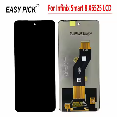 For Infinix Smart 8 X6525 LCD Display Touch Screen Digitizer Assembly For Infinix Smart 8 HD X6525 L