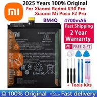 100% Replacement Battery BM4Q For  Redmi K30 Pro K30Pro Poco F2 Pro Genuine Phone Batteries Bateria 