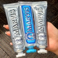 GENUINE Marvis Toothpaste Whitening/Cinamon/Jasmin Mint vegan Toothpaste 85ml(2025))