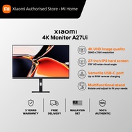 🅵🆁🅴🅴 🅳🅴🅻🅸🆅🅴🆁🆈 Xiaomi 4K Monitor A27Ui | 4K UHD/27-inch IPS screen/versatile USB-C port/one-cable con
