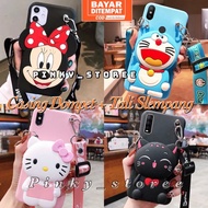 GANTUNGAN Bestseller CASING INFINIX SMART 6NFC SMART 6HD SMART 6PLUS SMART 5 HOT 2i HOT 12PRO HOT 12 HOT 12i HOT 12PLAY SOFT CASE COIN Purse Hanger Strap Sling Silicone Doll Bag NDI