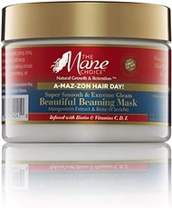 The Mane Choice A-MAZ-ZON HAIR DAY - BEAUTIFUL BEAMING MASK - Reviving Deep Conditioning Hair Mask for Dry, Thirsty Hair - Coats Hair in Biotin and Vitamins C,D,E (12 OZ)