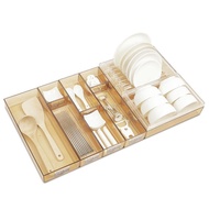 Taipu Kitchen Drawer Storage Partitioned Tableware Box/Cutlery Utensils Kitchen Drawer Organizer