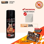 Samurai H196 Pearl White Honda Colour - Aerosol Coating Spray Paint for Automotive Car Motorcycle