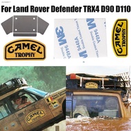 ◇▽⊕Metal LOGO Sticker Camel Trophy for 1/10 Land Rover TRX4 D90 D110 RC Model Car New
