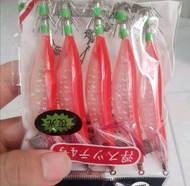 Umpan pancing cumi udang udangan seawood/ Umpan cumi udang