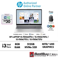 HP Laptop 15-fd0669TU (Gold)  / 15-fd0670TU (Blue) / 15-fd0671TU (White) / 15-fd0673TU (Silver) [Cor