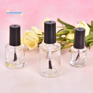 [Aus-t] 1Pcs 5/10/15ml Empty Glass Nail Polish Bottle With Brush Nail Oil Glass Bottle