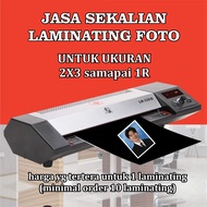 2X3 3X4 4X6 TO 1R PHOTO LAMINATINGJasa