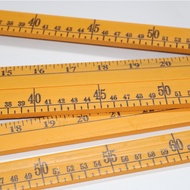 Free Shipping Teaching One Beige Yellow Wooden Ruler Meter Ruler Clothing Measurement Clothes One Me