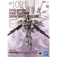 BANDAI - GUNDAM FIX FIGURATION METAL COMPOSITE 1021 XXXG-00YSW WING GUNDAM SNOW WHITE PRELUDAE