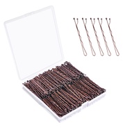Bobby Pins Brown, 360 Pcs Brown Bobby Pins, 2 Inch Premium Bobby Pin, Secure Hold Bobby Pins with st
