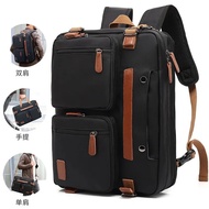 ﹍  2023 New Backpack 15.6/17.3Inch Laptop Backpack Portable Fashion Travel Business Backpack Nylon Waterproof Student Backpack