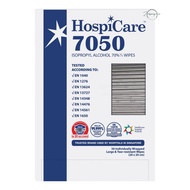 HOSPICARE 7050 Isopropyl Alcohol 70% Wipes (50pcs per Pack) [SG]