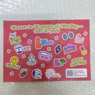Sticker ZUS Coffee / McD / Chengdu (1 sheet)