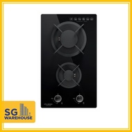 FH-GS2525-SVGL Fujioh Domino Glass Gas Hob