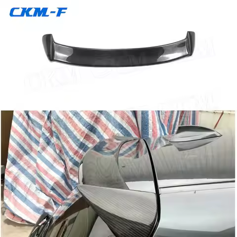 Real Carbon Fiber Rear Roof Spoiler For BMW 1 Series F20 116i 120i 118i M135i 2012 - 2016 3D Style F