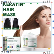 YOHII 8 Seconds Hair , Magical Professional Keratin Treatment Cream,  Repair Damaged Frizz Hair Smooth Straighten Care Product