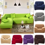 Home Decor L-Shape Stretch Elastic Fabric Pet Corner Couch Cover Sectional Sofa Cover Set