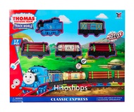 รถไฟโทมัสแอนด์เฟรน  Thomas and Friend Happy time Let s play หัวรถไฟ พร้อมราง ใส่ถ่าน  มีเสียงมีไฟ