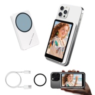 Magnetic Rear Camera Selfie Monitor Portable Selfie Monitor Screen 4K 60FPS Vlog Live Stream Screen 