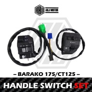 MOTORCYCLE PARTS HANDLE SWITCH ASSY SET FOR BARAKO 175