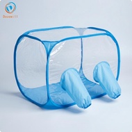 [Dovewill] Still Air Enclosure with Glove Ports Transparent Still Air Box Portable Work