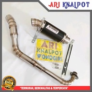 KNALPOT RACING BPAZZ KARBON BULAT ROAD RACE KOLONG CACING BEBEK JUPITER GTX VEGA SMASH SUPRA SHOGUN 