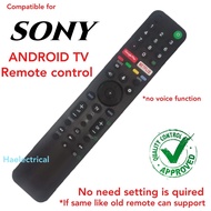 Sony RMF-TX500P Android TV Remote Control KD-43X8000H KD-55X8500G KD-55A8H KD-65A8H KD-75X8000H