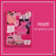 INS Creative Rose Cartoon Anime Steam Wave Girl For IPad10.2 Shell Ipad10th Cover Mini6 Case Ipad Air2 Cover Air4 10.9Anti-fall Case Pro11/ipad12.9 Anti-bending Cover Ipad9th Shell