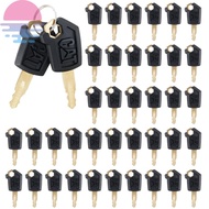 40Pcs Ignition Keys 5P8500 Cat Keys Set Portable Cat Equipment Keys Sturdy Cat Keys Heavy Equipment 