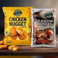 add on Pak mat western chicken Nuggets ayam tempura atau sos cicah