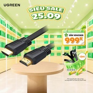 Ugreen ED015 Flat Wire HDMI 2.0 Cable | Supports 3D resolution 4Kx2K 4096x2160p/30Hz | 18 Months |