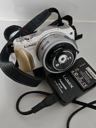 ⚠️特價 Panasonic vintage 復古松下 Lumix DMC-GF5 14-42mm all working w charger (2 original battery, 1 gener