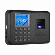 ilikestore Time Clock  Biometric Fingerprint Password Attendance Machine with 2.4 inch LCD Screen fo