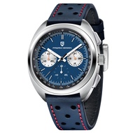 PAGANI DESIGN 2024 ใหม่เต่ากลับกีฬาChronograph Luxury Retroควอตซ์นาฬิกาสําหรับชายAR Sapphire Glassนา