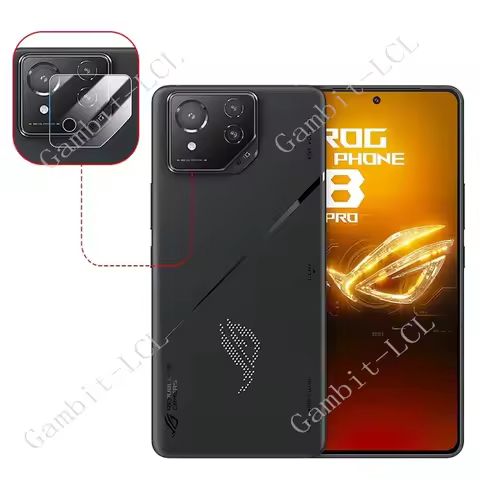 2PCS-5PCS Original 3D Tempered Glass For ASUS ROG Phone 8 Pro ROG8 Phone8Pro Phone8 8Pro Camera Lens