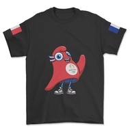 Paris 2024 MASKOT T-Shirt - Paris Distro T-Shirt KAGE KAOS