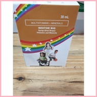 ∏ ⚾︎ ◩ Restor Big Multivitamins+ Minerals (oral drops) 30ml , 243pesos