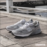 Men's Fashion Sneakers NB 993 Made in USA Breathable Lightweight Low-Top Hyundai MR993GL JWH6