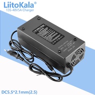 Liitokala 48V5A 12V/24V/36V/48V 6/7/10/13 Series 18650 Lithium Battery Charger For 25.2V/29.4V/42V/54.6V 2A 3A Smart Charger