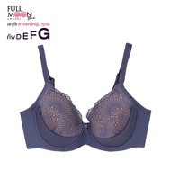 WIENNA Full Moon Bra NB41463 บรารู้ใจสาวอกใหญ่ คัพไหญ่ (DEFG34-36) สีเนื้อ เทาฟ้า