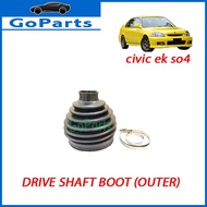 HONDA CIVIC EK SO4 DRIVE SHAFT COVER ( OUTER & INNER ) DRIVE SHAFT BOOT