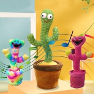 Recording Cactus Toy Talking Rechargable Plush Toys Intelligent Cactus Twisting Can Sing and Dance