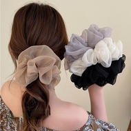 INS Large Lazy Fluffy Fairy Soft Yarn Hair Accessories Hair Rope Hair Ring Scrunchies Hair Ties for 